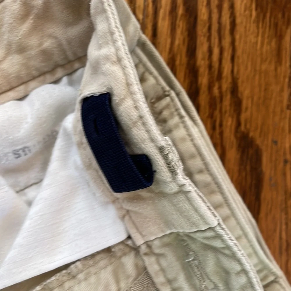 Pair of boys khaki shorts size 10. Cat and jack and gap. EUC